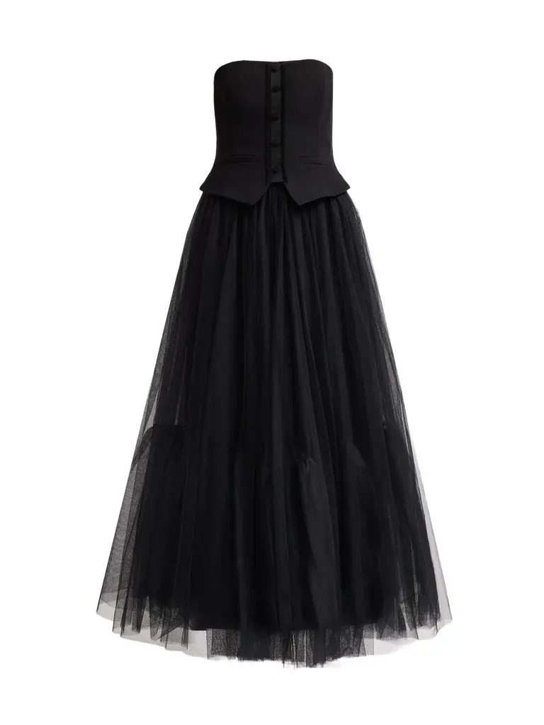 Women's Lunelle Tulle Midi Dress Women's Lunelle Tulle Midi Dress