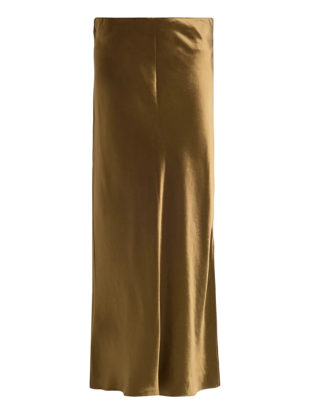 Women's Split Satin Midi-Skirt Women's Split Satin Midi-Skirt