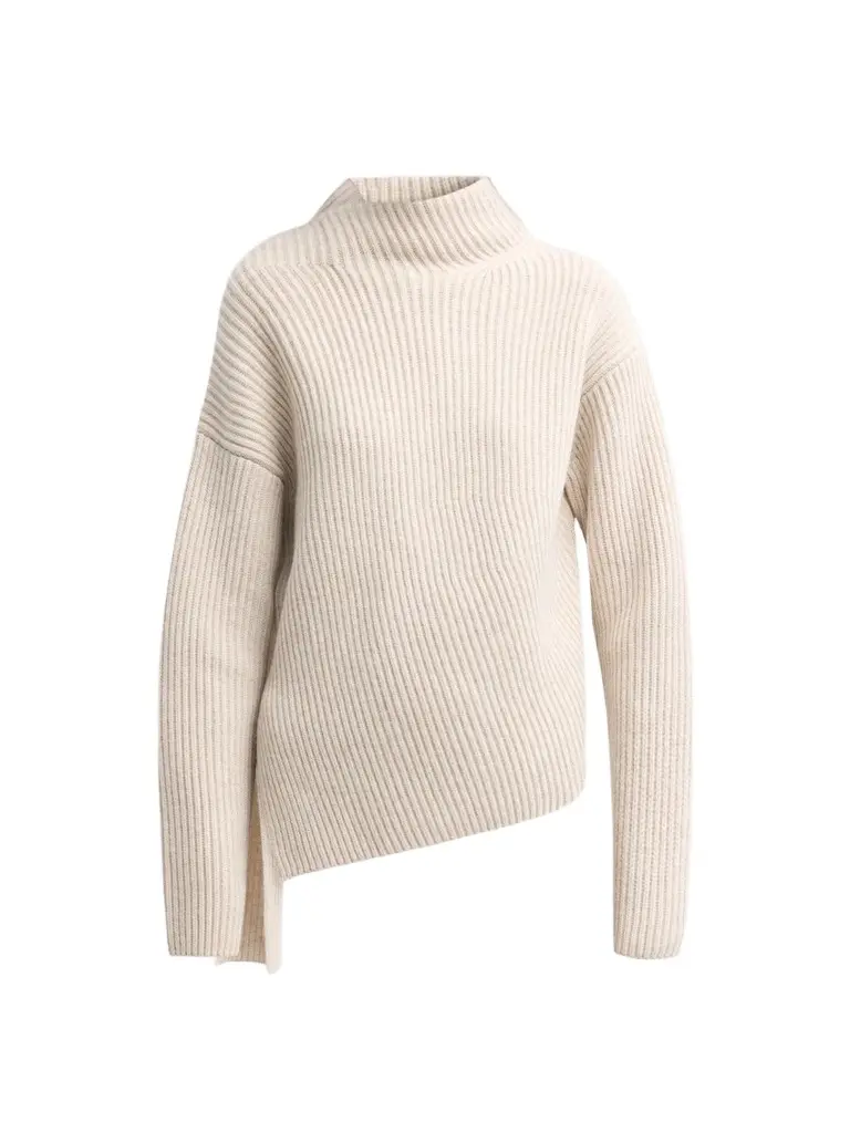 Women's Draped Rib-Knit Shawl Sweater Women's Draped Rib-Knit Shawl Sweater