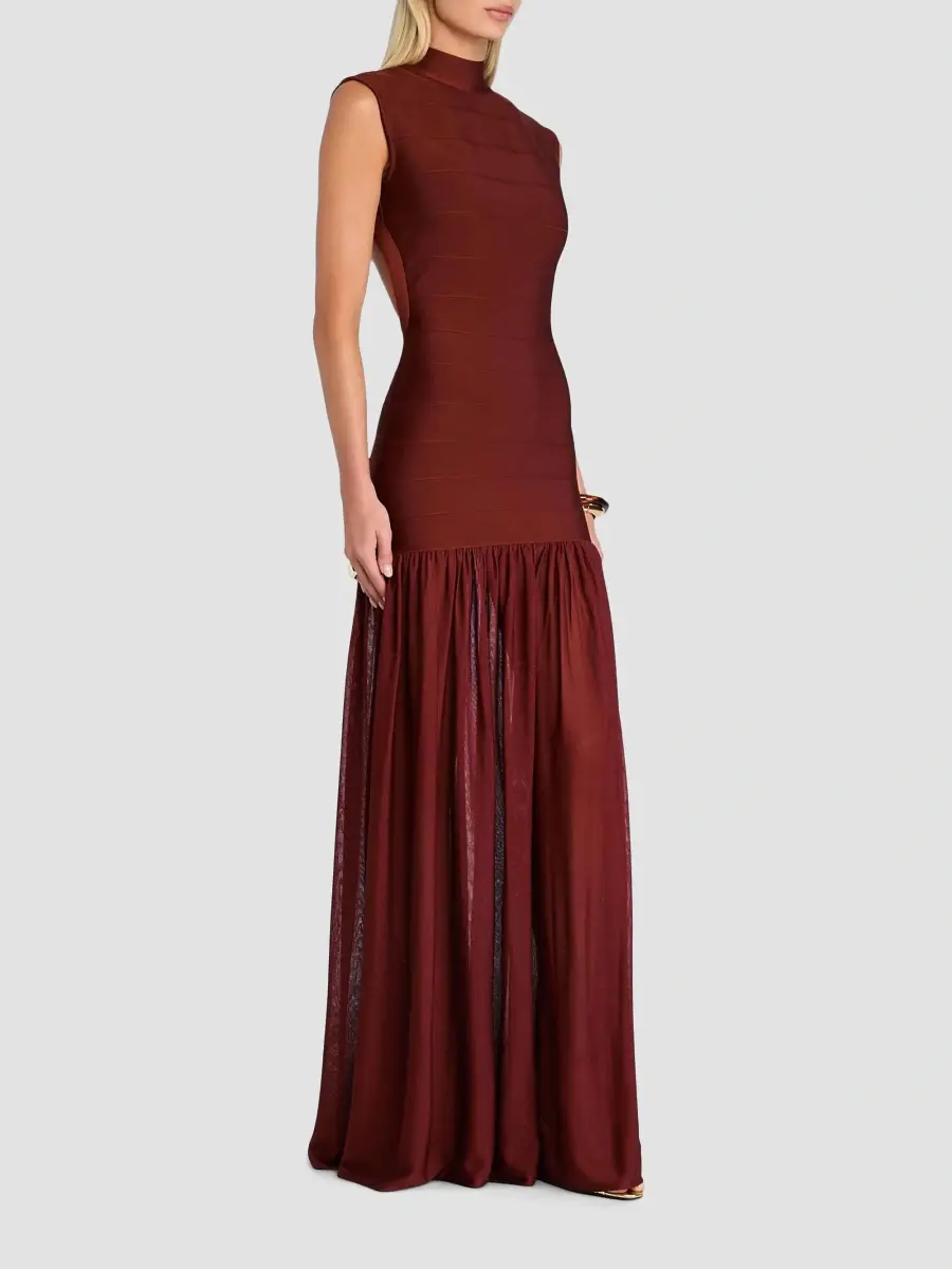 Retrofête Women's Zosima Knit Maxi-Dress | Thumbnail 4