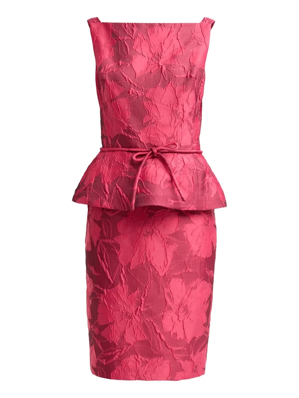 Teri Jon by Rickie Freeman Women's Peplum Cocktail Dress