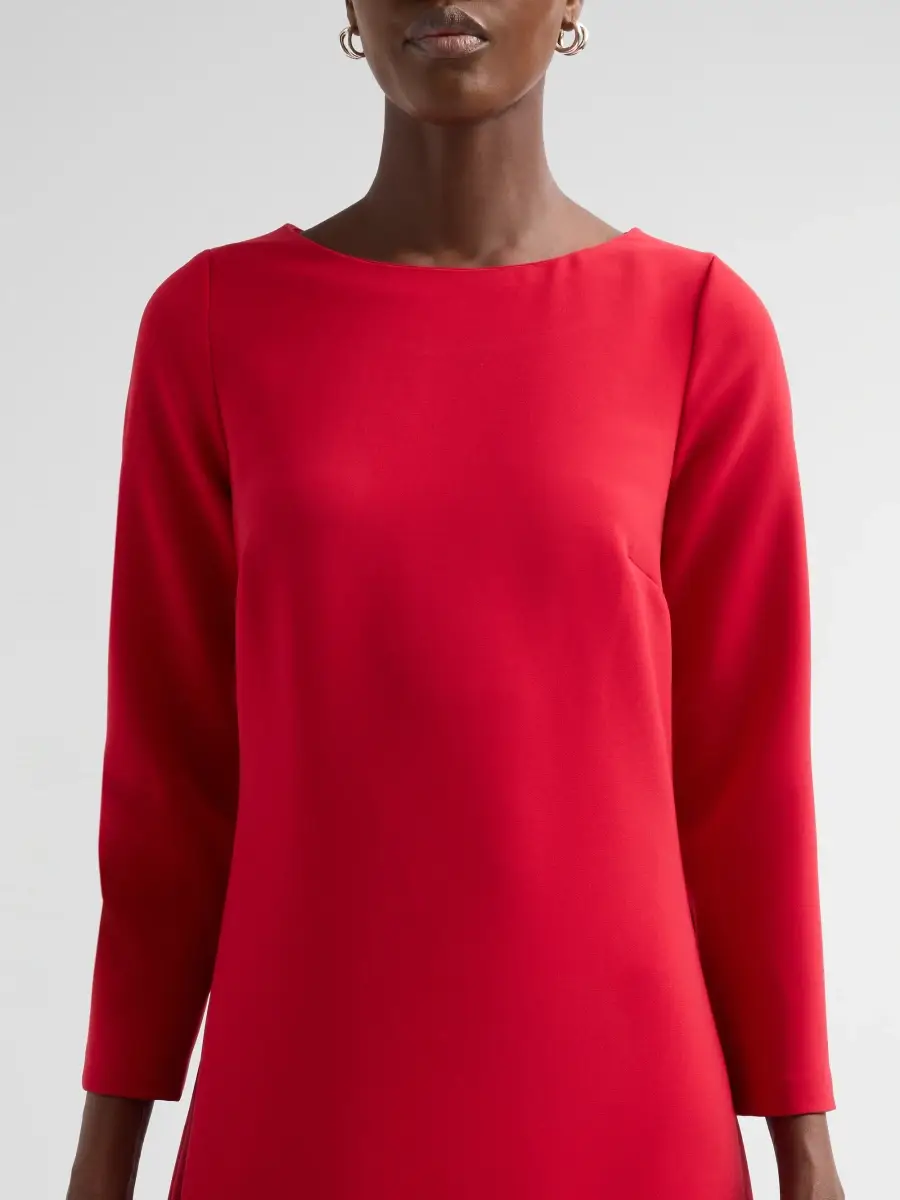 Teri Jon by Rickie Freeman Women's Crepe Cocktail Mini Dress | Thumbnail 5 Teri Jon by Rickie Freeman Women's Crepe Cocktail Mini Dress | Thumbnail 5