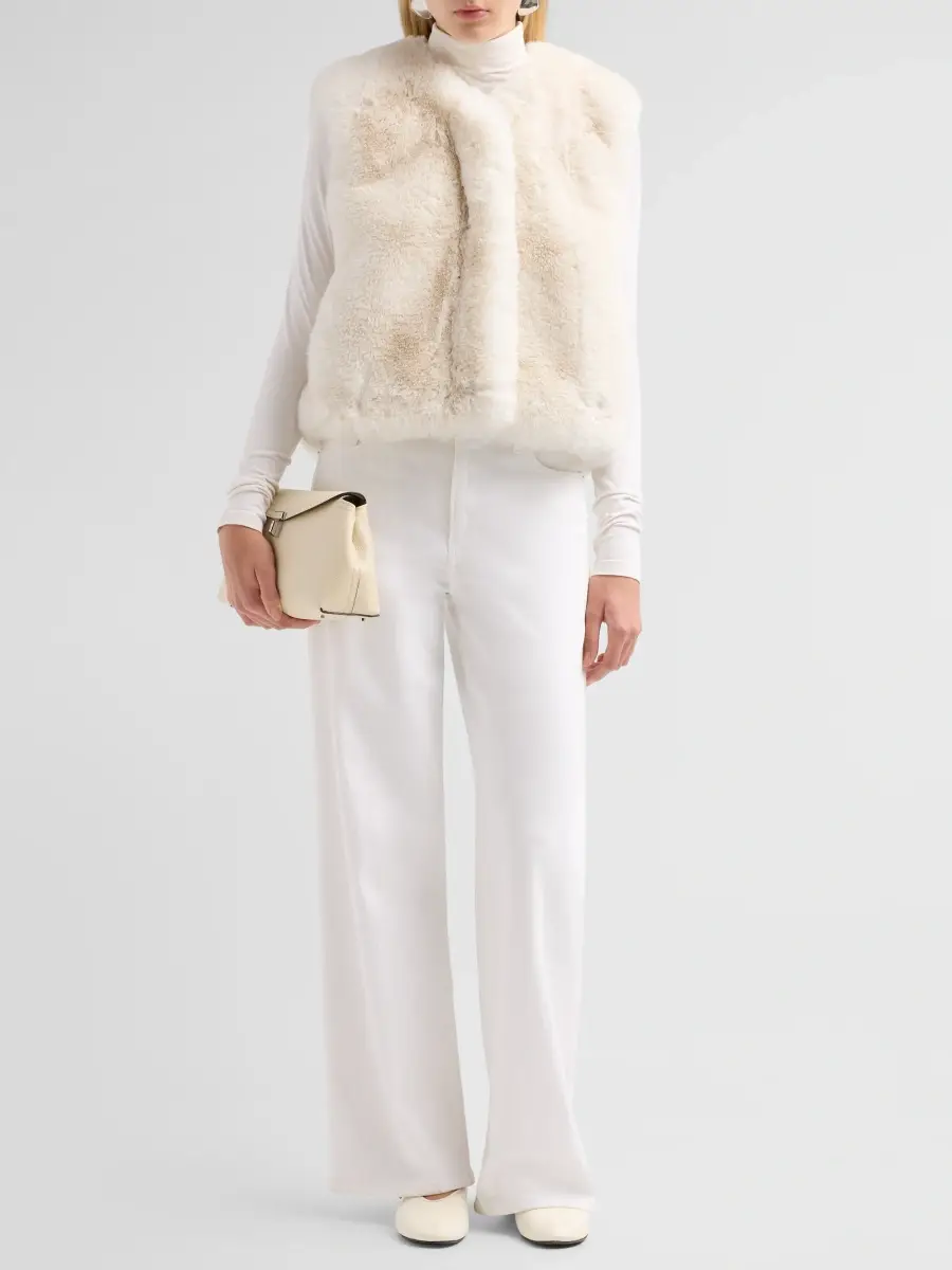 Theory Women's Faux Fur Vest | Thumbnail 2
