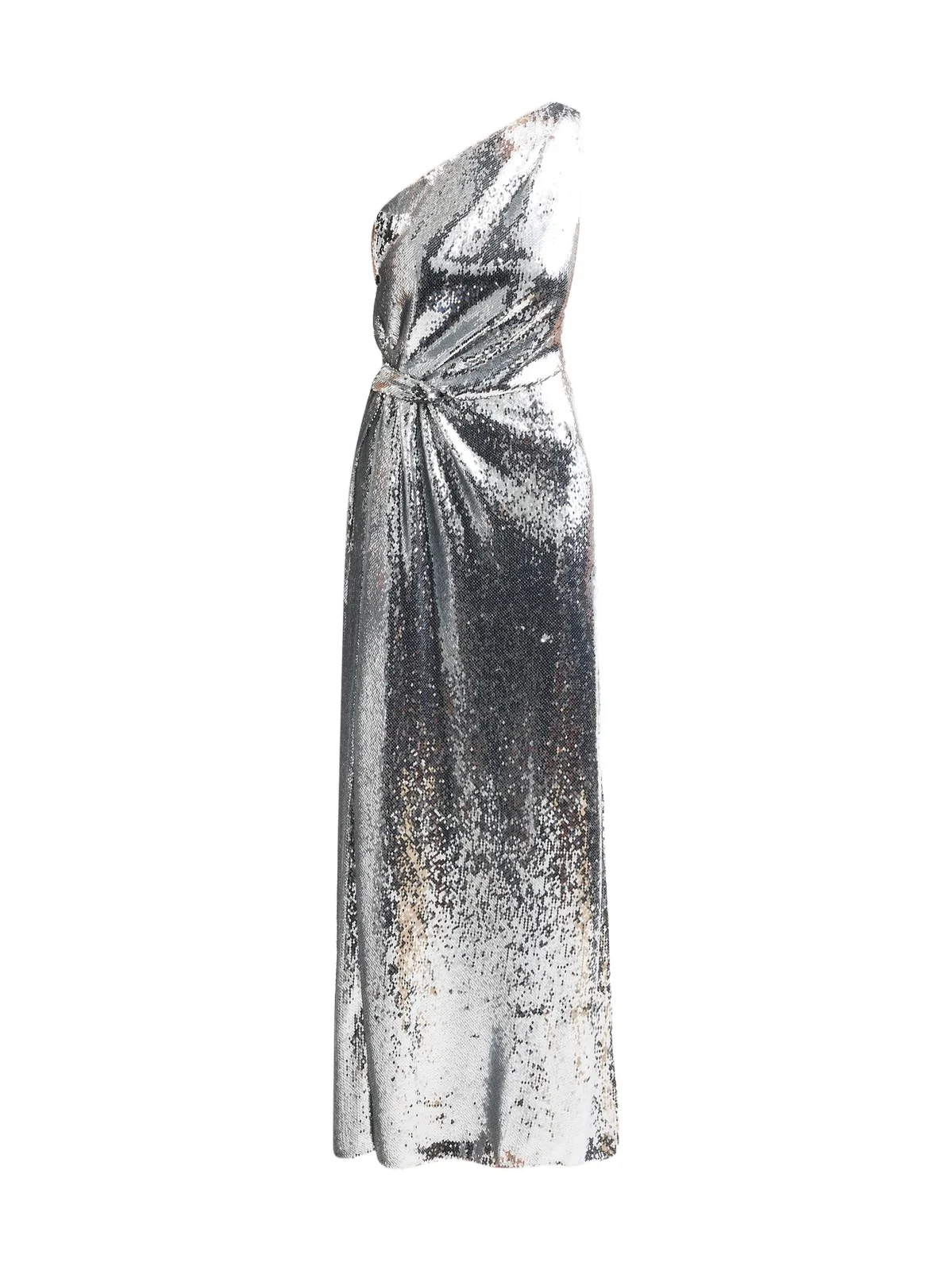 Women's Porsha Sequin Knot One-Shoulder Gown Women's Porsha Sequin Knot One-Shoulder Gown