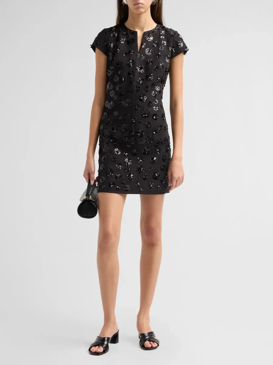 Milly Women's Pat Sequined Mini Dress | Thumbnail 2 Milly Women's Pat Sequined Mini Dress | Thumbnail 2