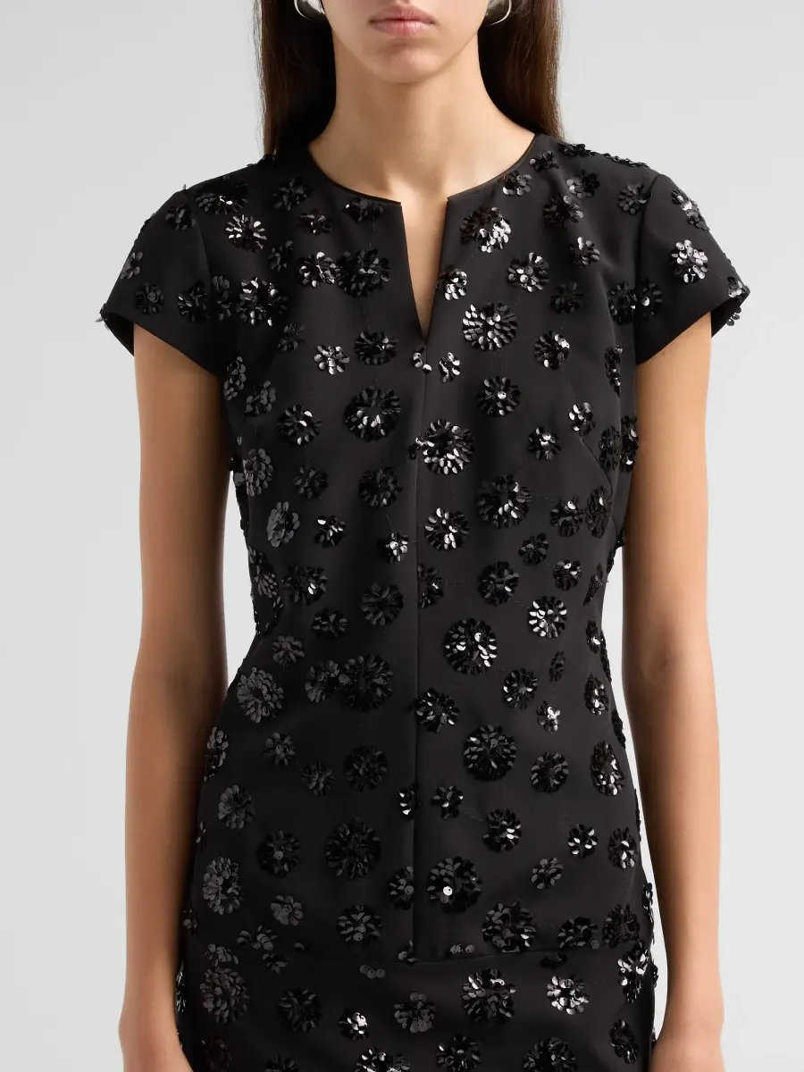 Milly Women's Pat Sequined Mini Dress | Thumbnail 5 Milly Women's Pat Sequined Mini Dress | Thumbnail 5