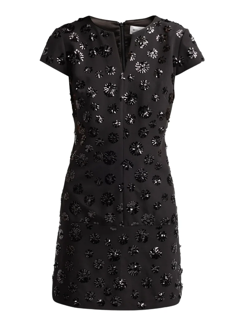 Milly Women's Pat Sequined Mini Dress
