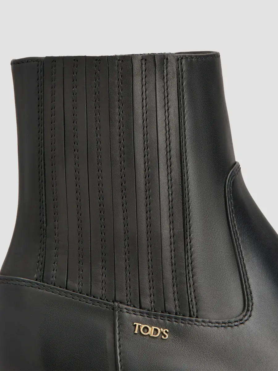 Tod's Women's 60MM Leather Boots | Thumbnail 5 Tod's Women's 60MM Leather Boots | Thumbnail 5