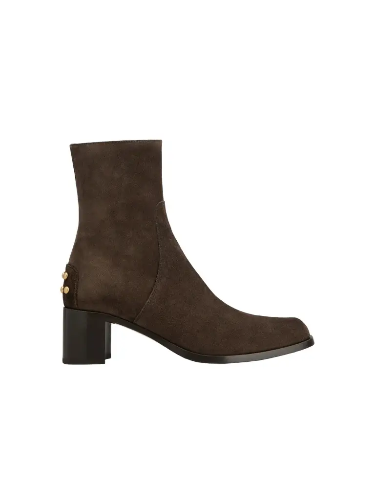 Tod's Women's 60MM Studded Suede Ankle Boots