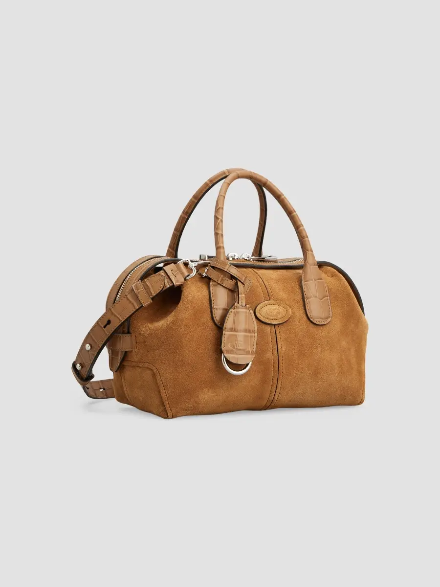 Tod's Women's Mini Suede Bowling Bag | Thumbnail 2 Tod's Women's Mini Suede Bowling Bag | Thumbnail 2