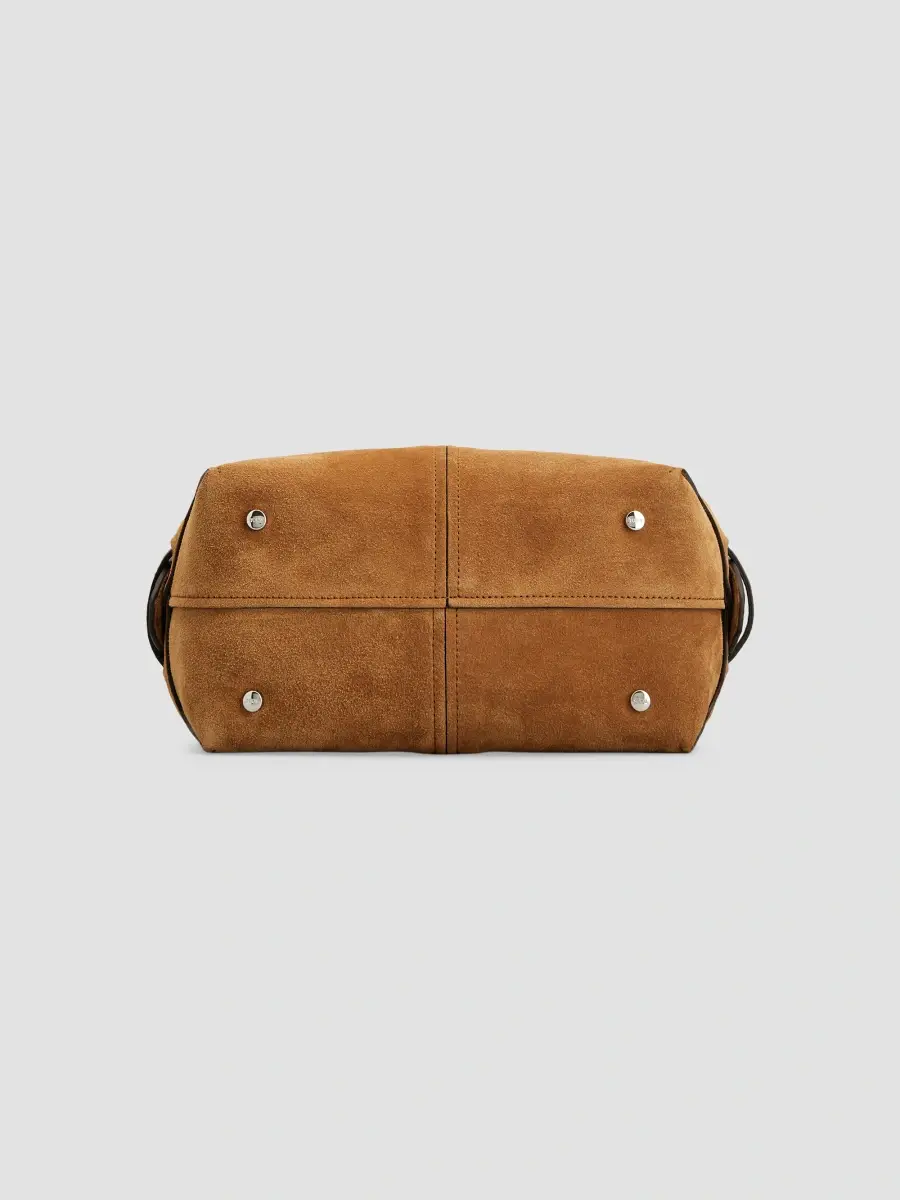 Tod's Women's Mini Suede Bowling Bag | Thumbnail 5 Tod's Women's Mini Suede Bowling Bag | Thumbnail 5