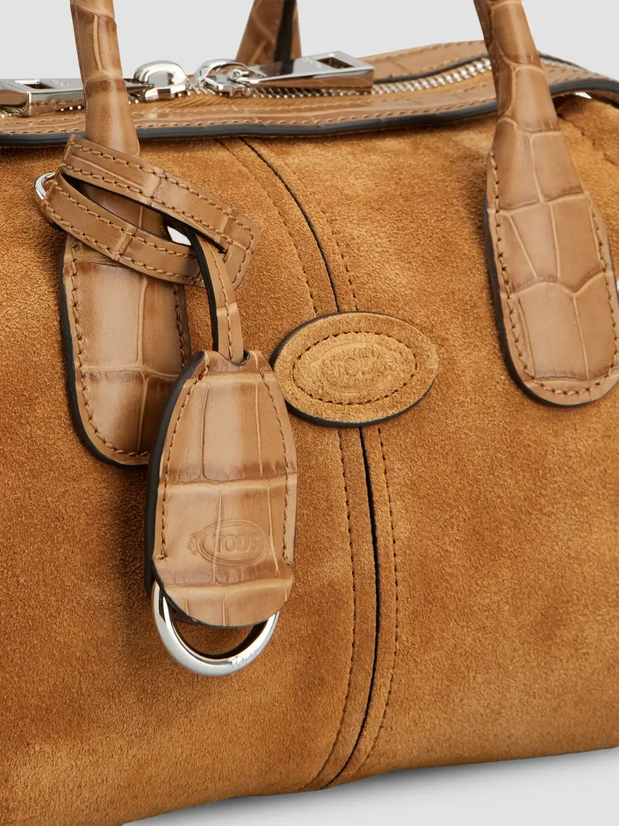 Tod's Women's Mini Suede Bowling Bag | Thumbnail 6 Tod's Women's Mini Suede Bowling Bag | Thumbnail 6