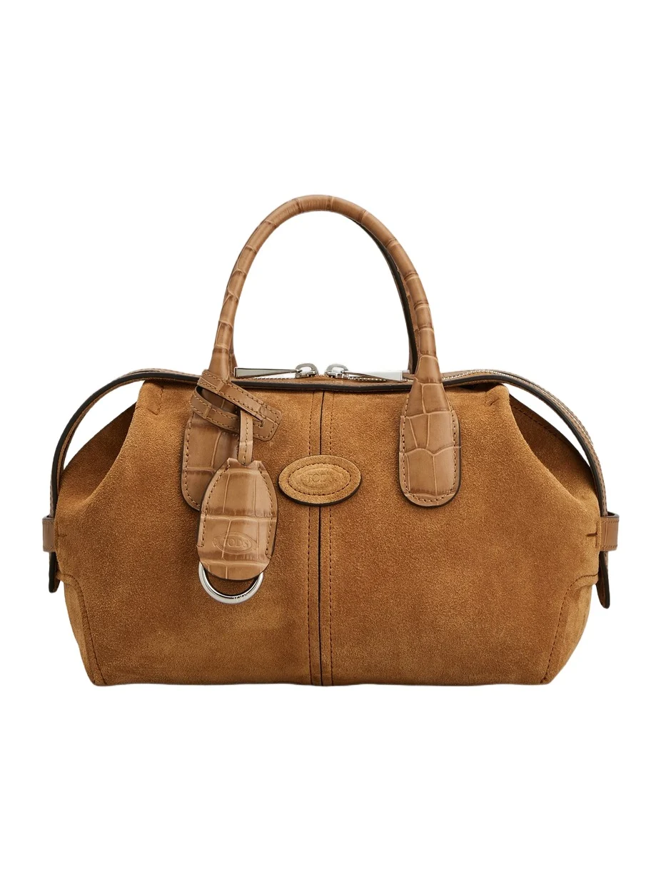 Women's Mini Suede Bowling Bag