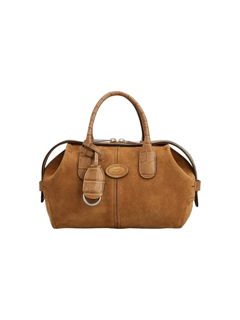 Tod's Women's Mini Suede Bowling Bag