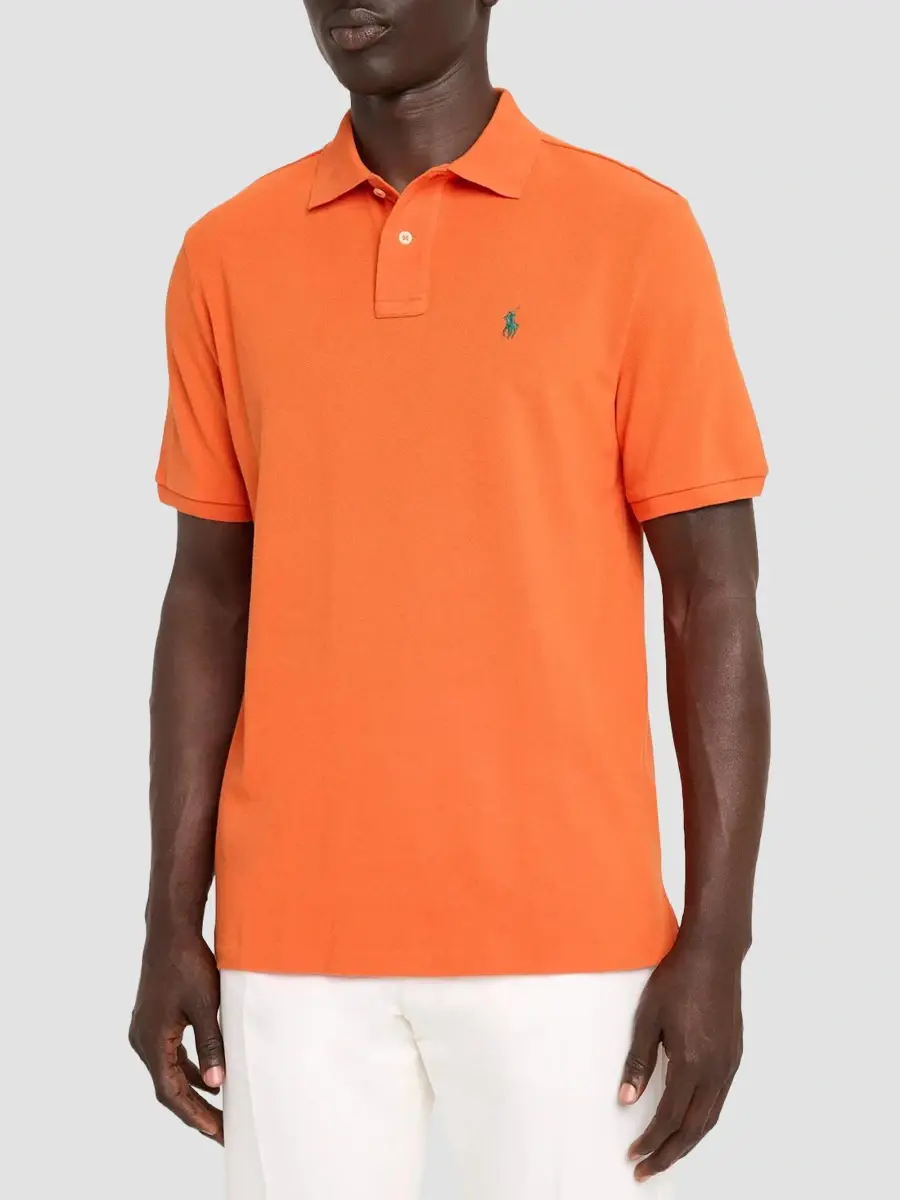 Polo Ralph Lauren Men's The Iconic Cotton Mesh Polo Shirt | Thumbnail 4 Polo Ralph Lauren Men's The Iconic Cotton Mesh Polo Shirt | Thumbnail 4