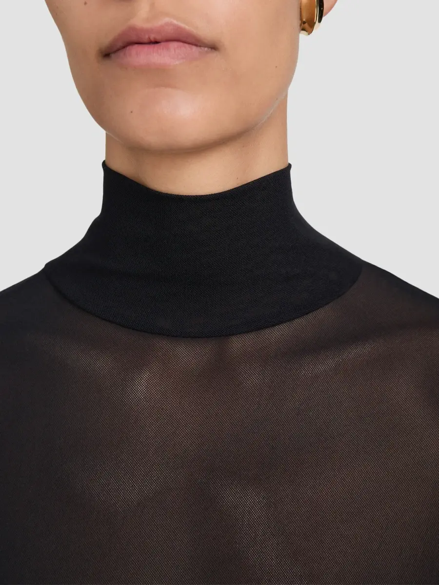 Frame Women's The Sheer Turtleneck Top | Thumbnail 5 Frame Women's The Sheer Turtleneck Top | Thumbnail 5