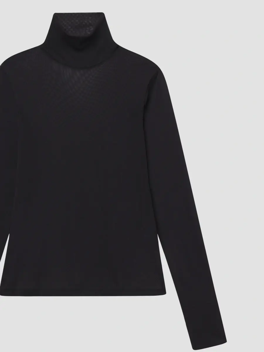 Frame Women's The Sheer Turtleneck Top | Thumbnail 7 Frame Women's The Sheer Turtleneck Top | Thumbnail 7