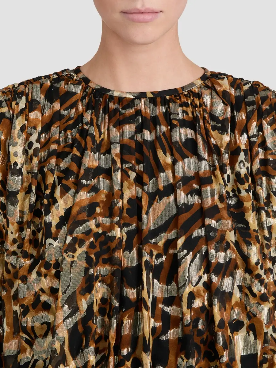 Frame Women's The Pleated Bubble Top | Thumbnail 5 Frame Women's The Pleated Bubble Top | Thumbnail 5