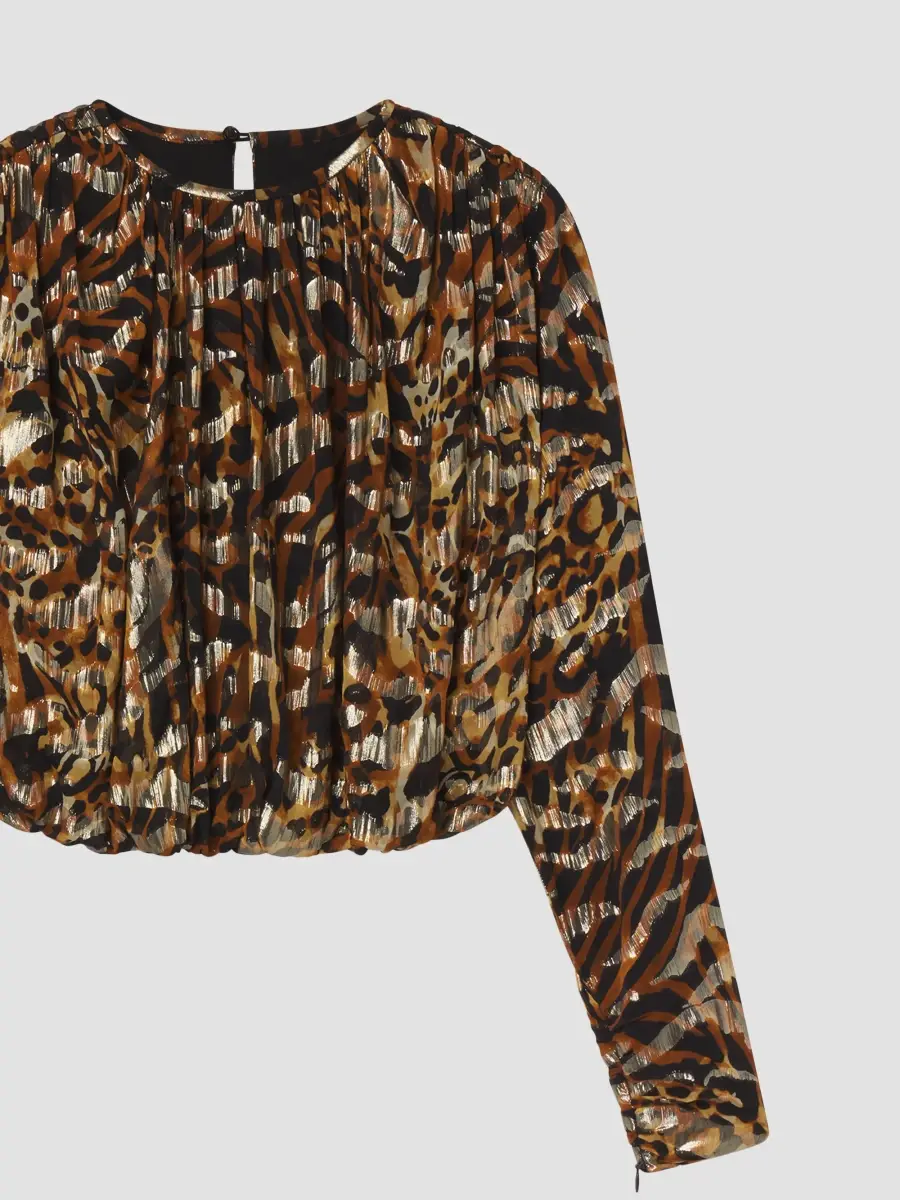Frame Women's The Pleated Bubble Top | Thumbnail 7 Frame Women's The Pleated Bubble Top | Thumbnail 7