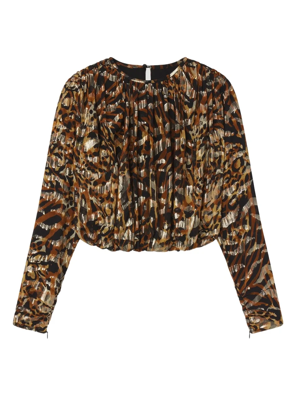 Frame Women's The Pleated Bubble Top