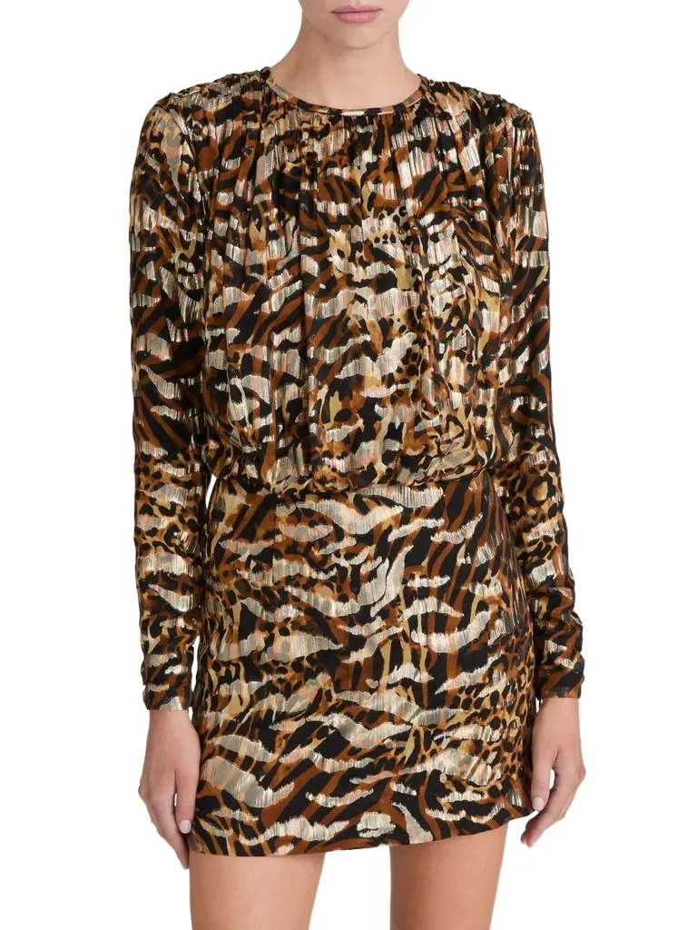 Women's The Pleated Bubble Mini Dress