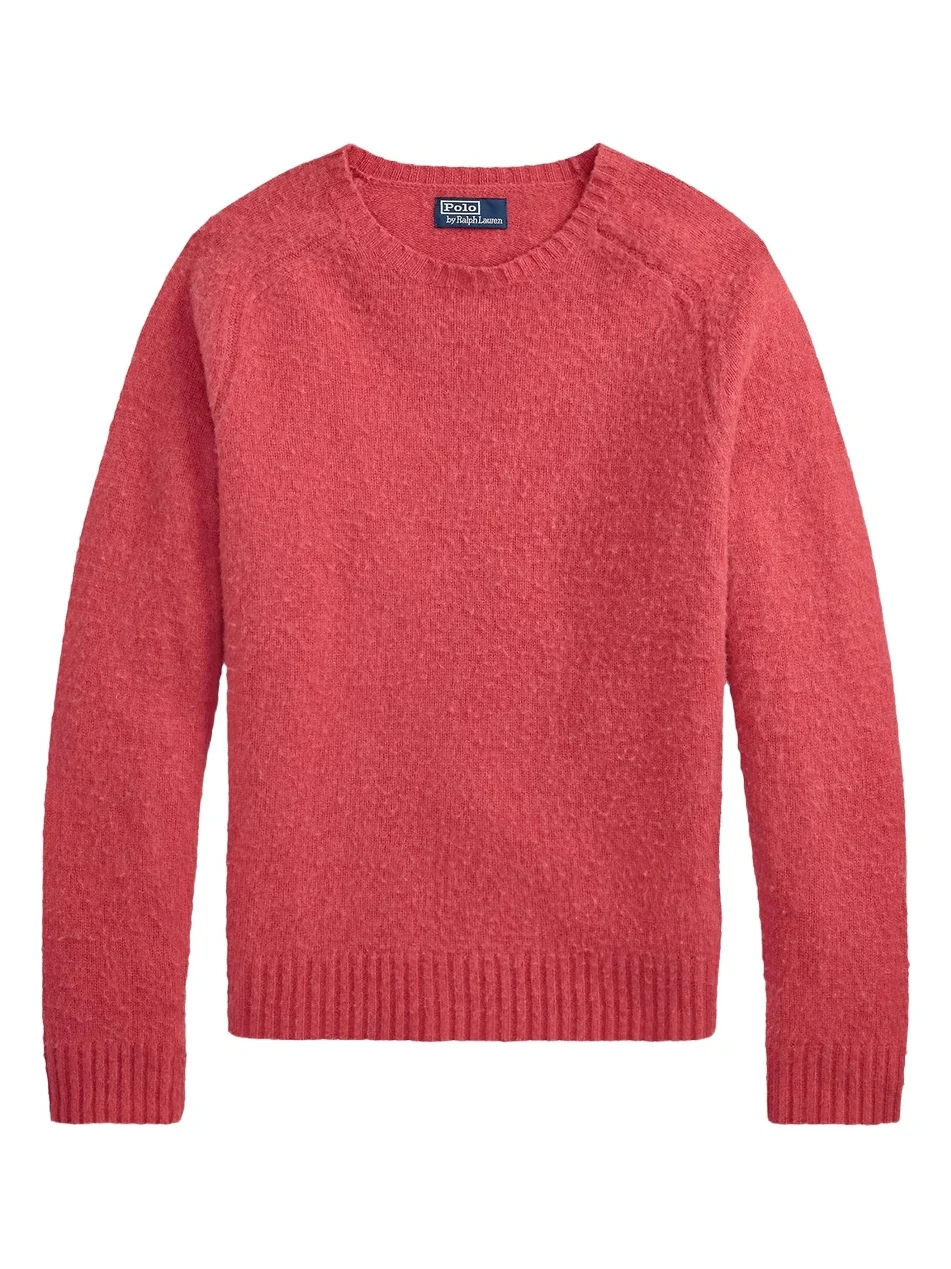 Polo Ralph Lauren Men's Elbow-Patch Wool-Cashmere Crewneck Sweater