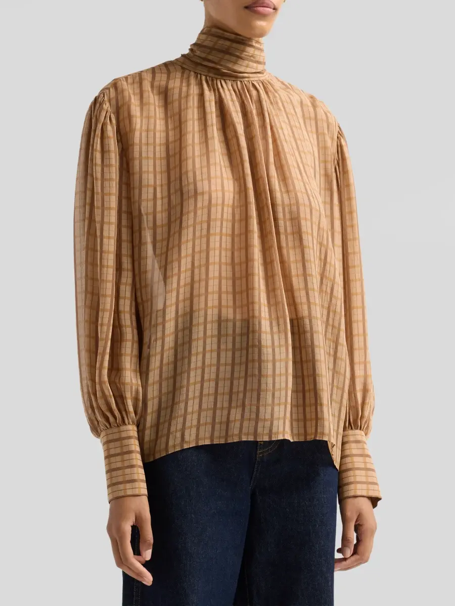 Frame Women's The Lantern Blouse | Thumbnail 4 Frame Women's The Lantern Blouse | Thumbnail 4