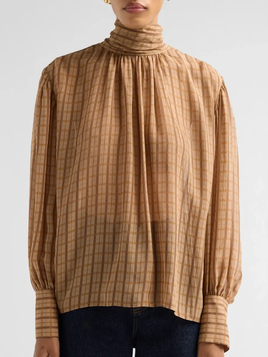 Frame Women's The Lantern Blouse | Thumbnail 5 Frame Women's The Lantern Blouse | Thumbnail 5