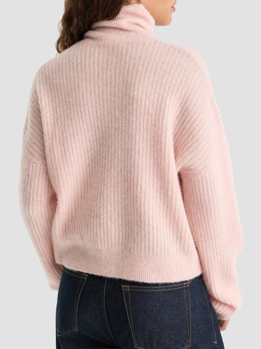 GOOD AMERICAN Women's Holiday The Oversized Turtleneck Sweater | Thumbnail 4 GOOD AMERICAN Women's Holiday The Oversized Turtleneck Sweater | Thumbnail 4