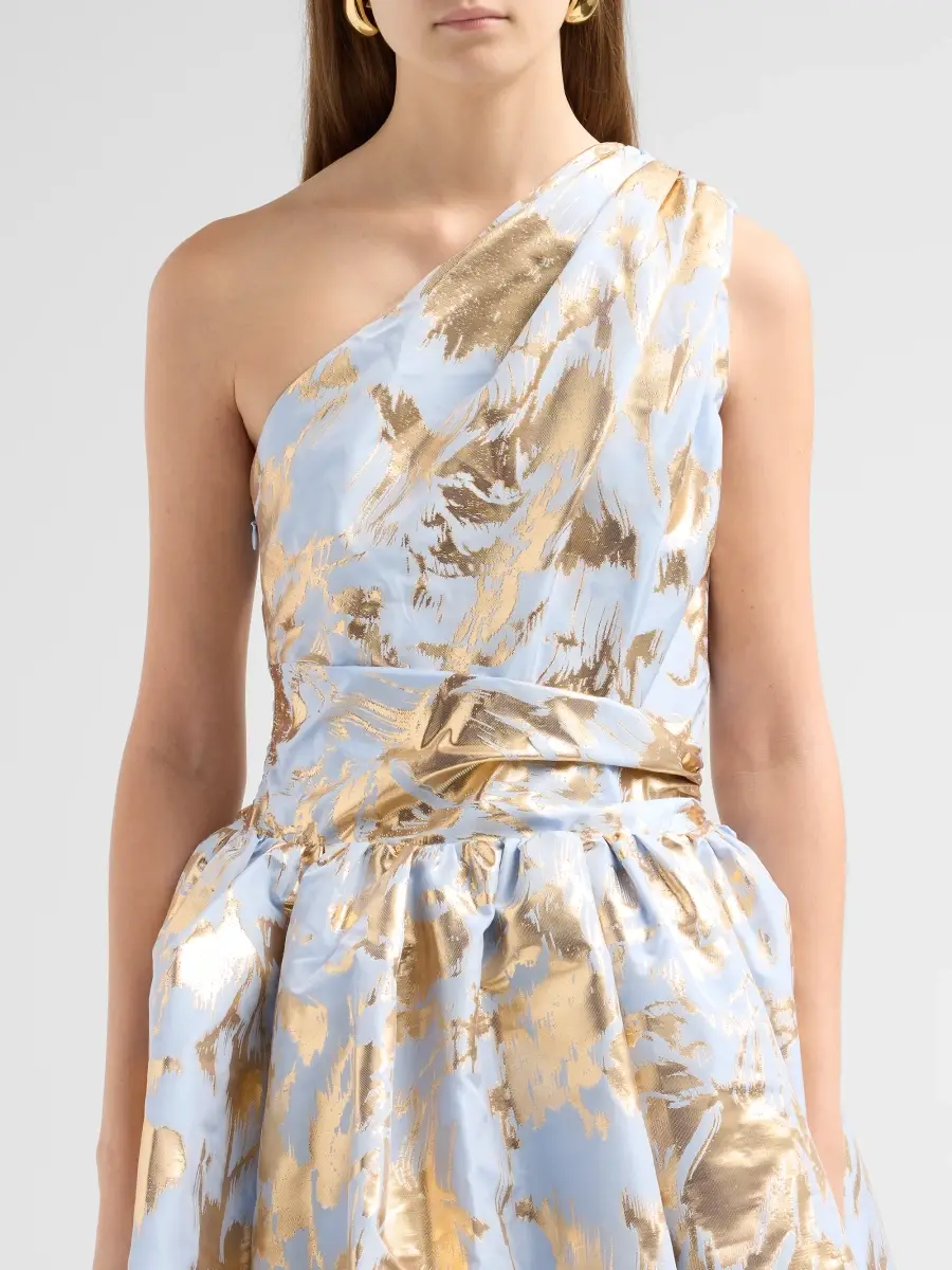 Aknvas Women's Paula One-Shoulder Draped Cocktail Dress | Thumbnail 5 Aknvas Women's Paula One-Shoulder Draped Cocktail Dress | Thumbnail 5