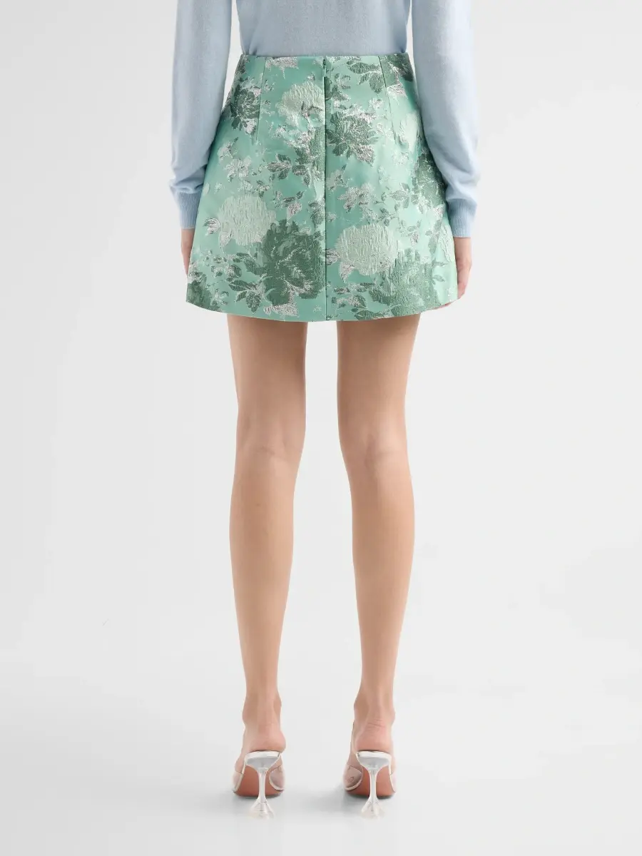 Aknvas Women's Cherry Pocket Jacquard Mini Skirt | Thumbnail 3