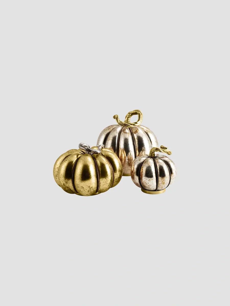 Michael Aram Small Glass Pumpkin Decoration | Thumbnail 4 Michael Aram Small Glass Pumpkin Decoration | Thumbnail 4