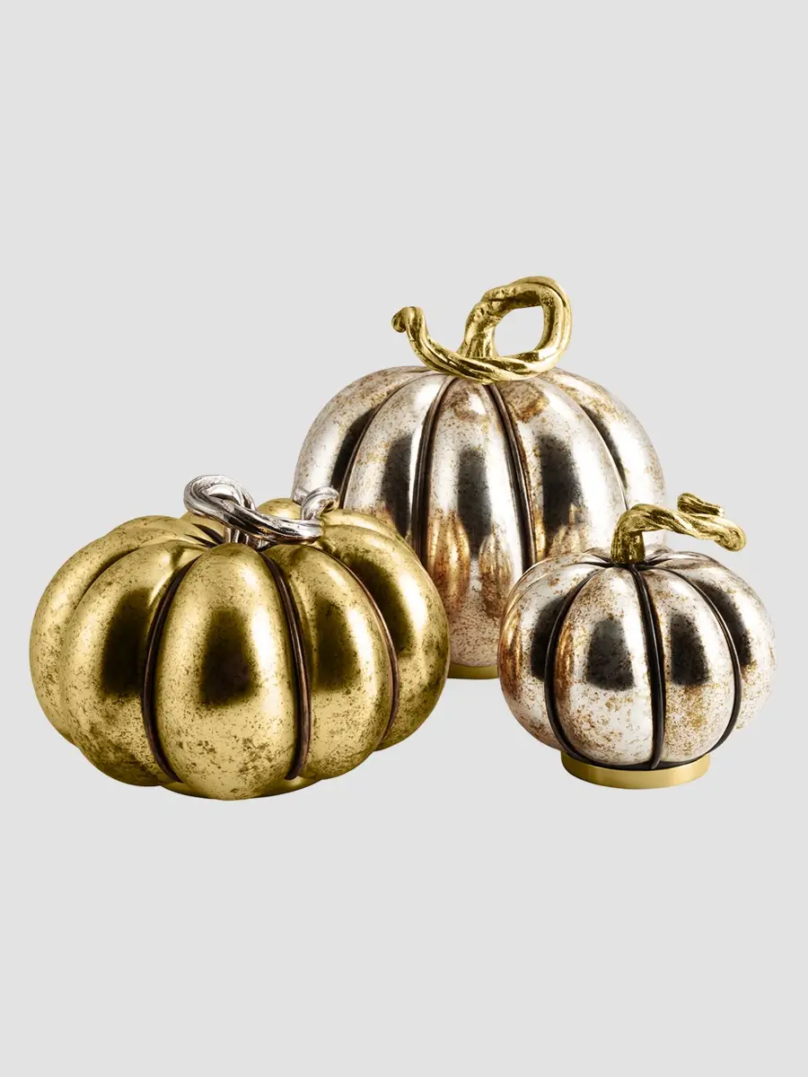Michael Aram Large Glass Pumpkin Decoration | Thumbnail 5 Michael Aram Large Glass Pumpkin Decoration | Thumbnail 5