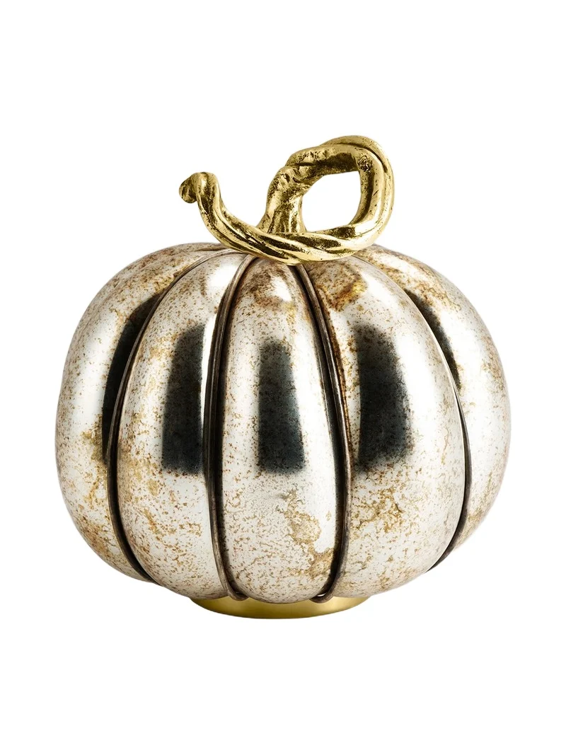 Large Glass Pumpkin Decoration Large Glass Pumpkin Decoration