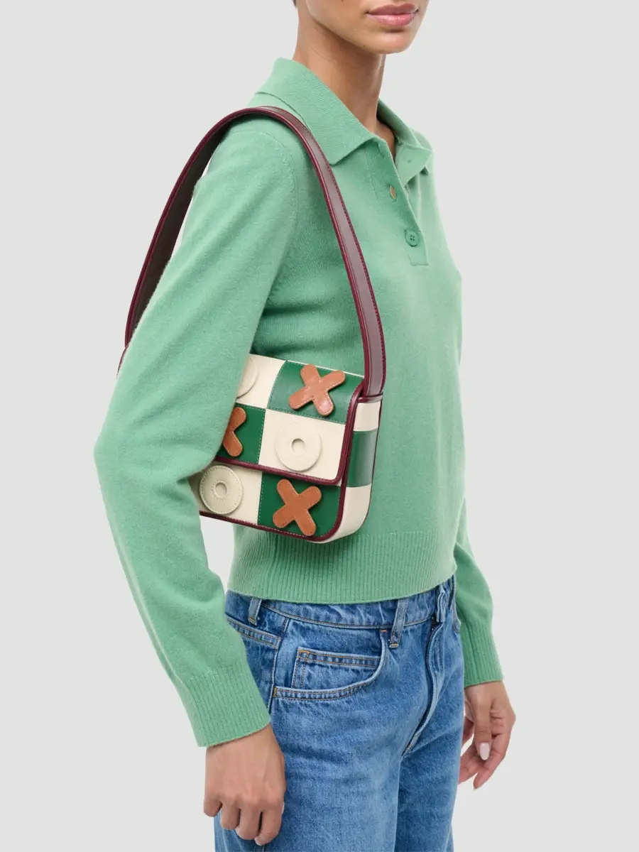 Staud Women's Tommy XO Leather Shoulder Bag | Thumbnail 3 Staud Women's Tommy XO Leather Shoulder Bag | Thumbnail 3