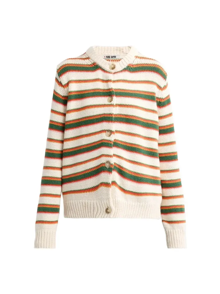 Women's Lorene Striped Cotton Cardigan Women's Lorene Striped Cotton Cardigan