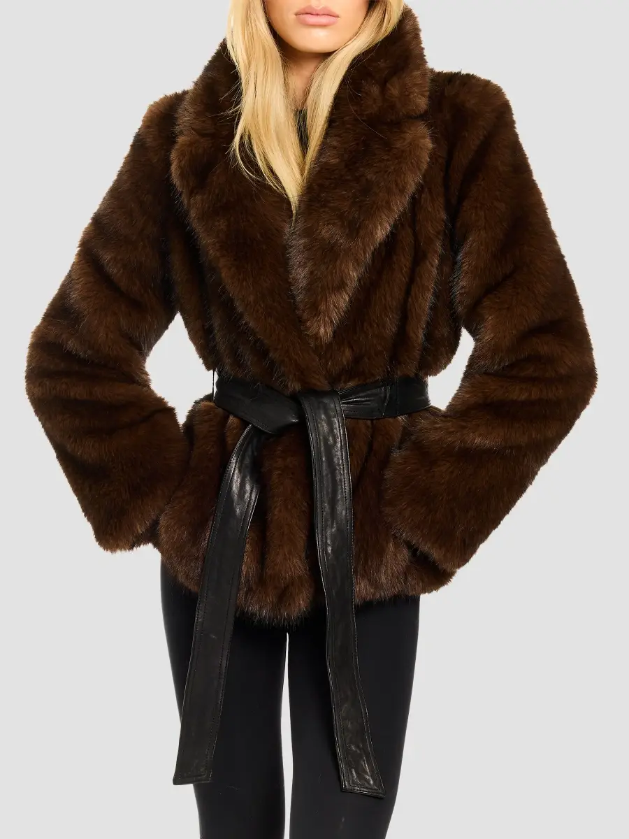 Sam. SAM. Women's Kenzie Faux-Fur Jacket | Thumbnail 4