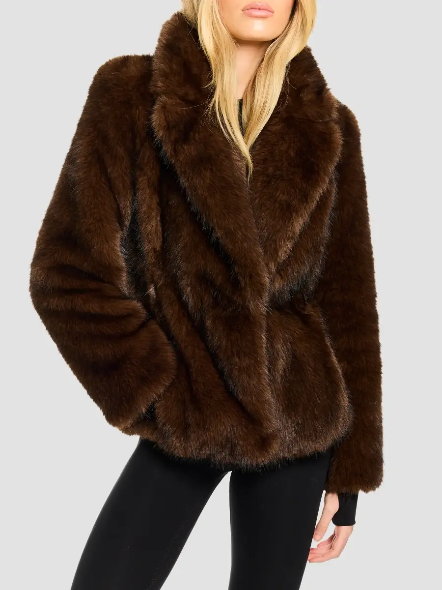 Sam. SAM. Women's Kenzie Faux-Fur Jacket | Thumbnail 7