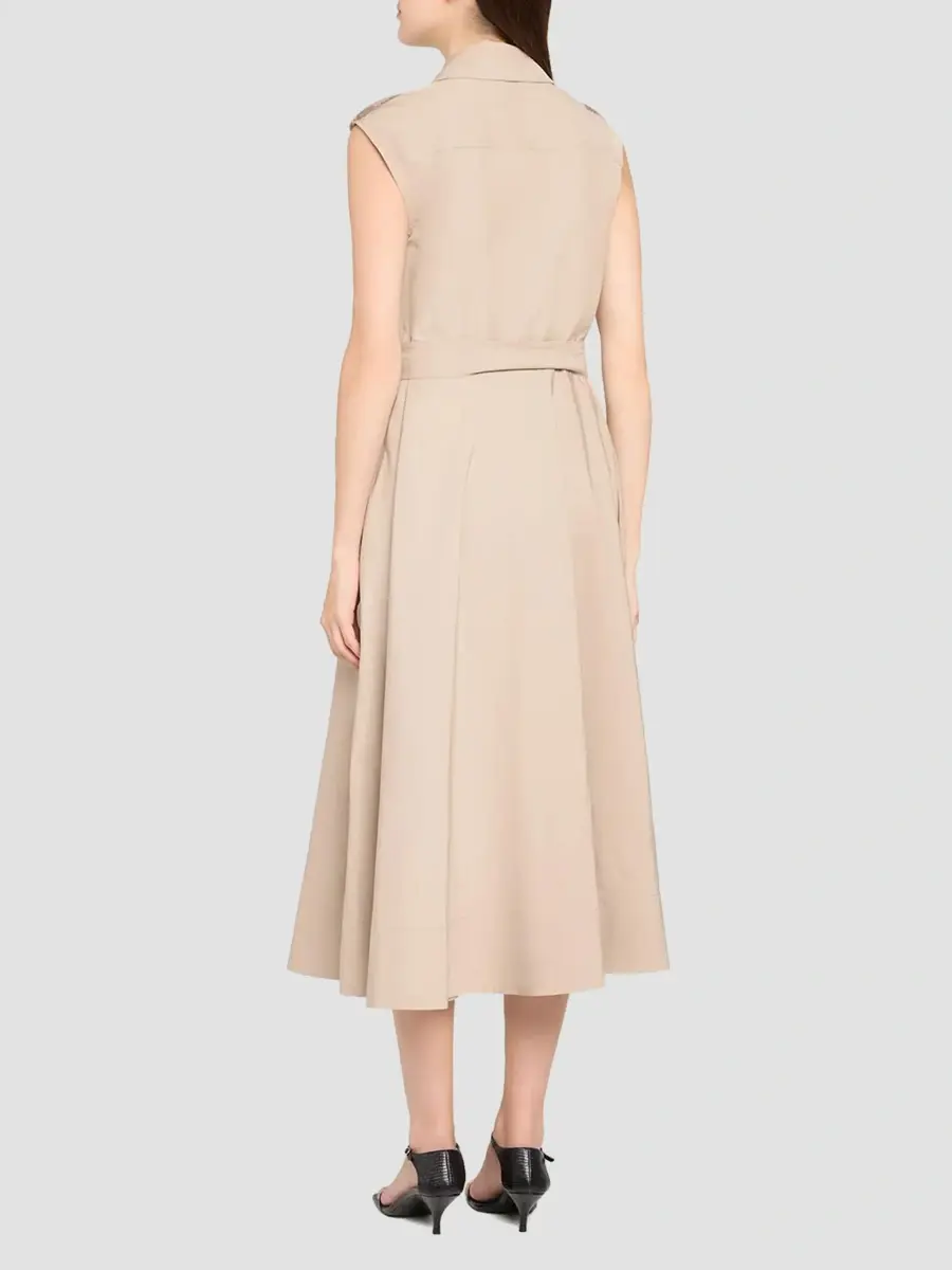 Toccin Women's Gail Button-Front Midi Dress | Thumbnail 3 Toccin Women's Gail Button-Front Midi Dress | Thumbnail 3