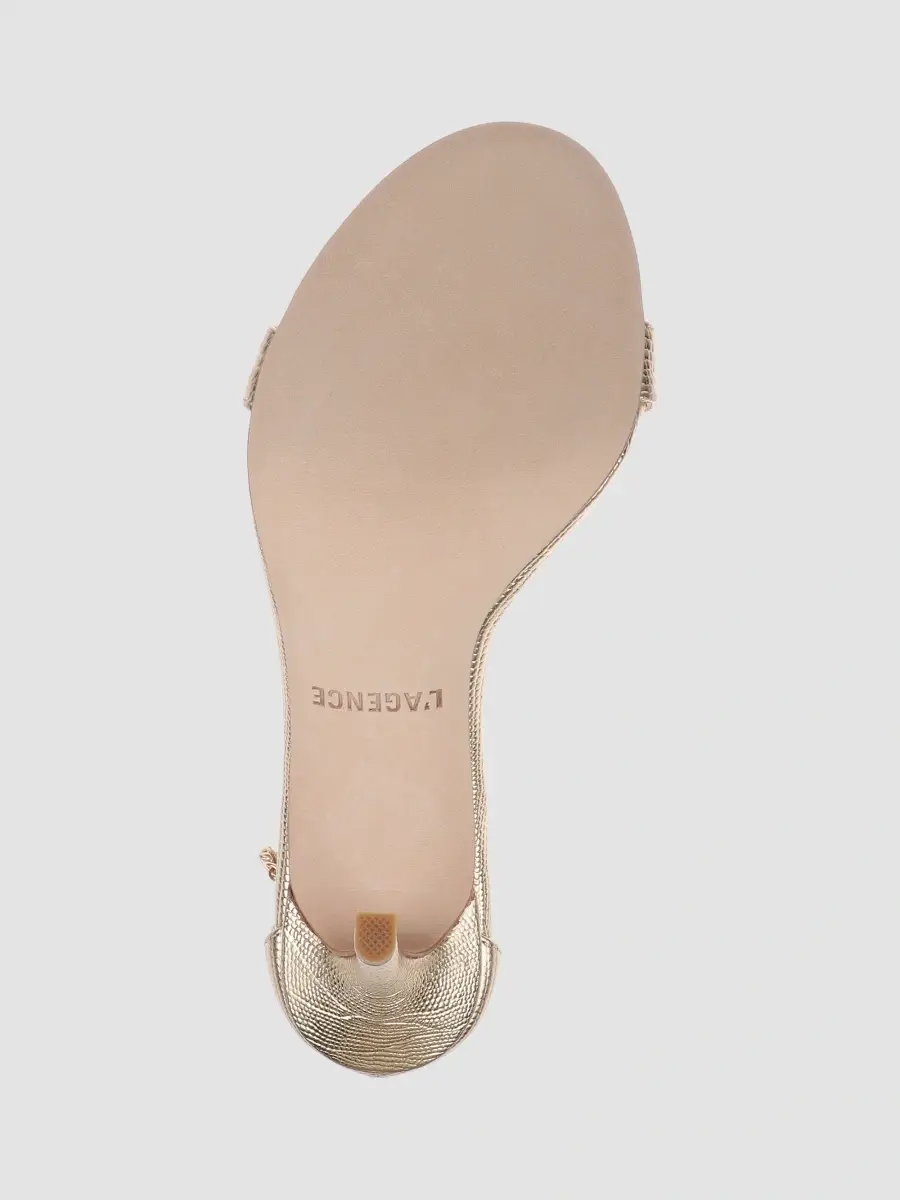 L'Agence Women's Gisele 90MM Lizard-Embossed Leather Sandals | Thumbnail 6 L'Agence Women's Gisele 90MM Lizard-Embossed Leather Sandals | Thumbnail 6