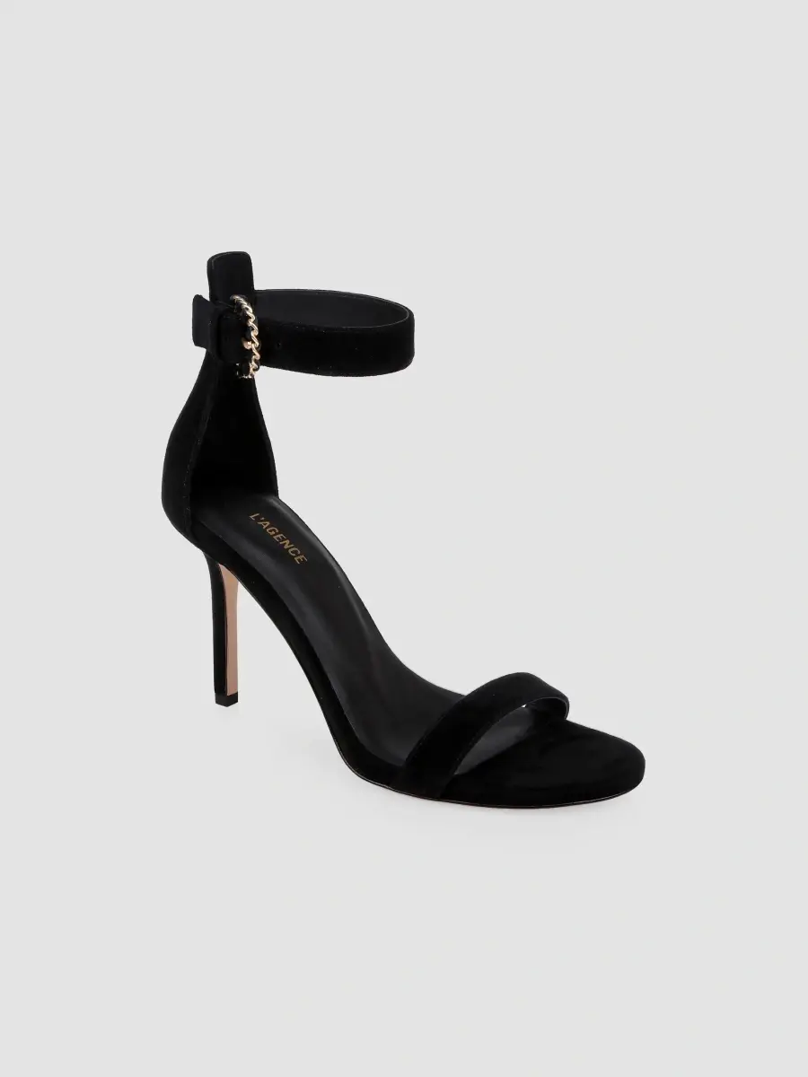 L'Agence Women's Gisele 90MM Suede Sandals | Thumbnail 2 L'Agence Women's Gisele 90MM Suede Sandals | Thumbnail 2