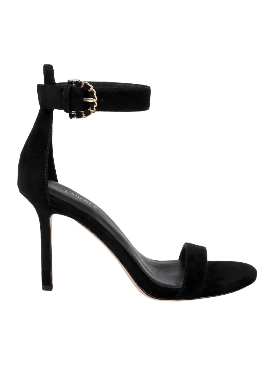 L'Agence Women's Gisele 90MM Suede Sandals