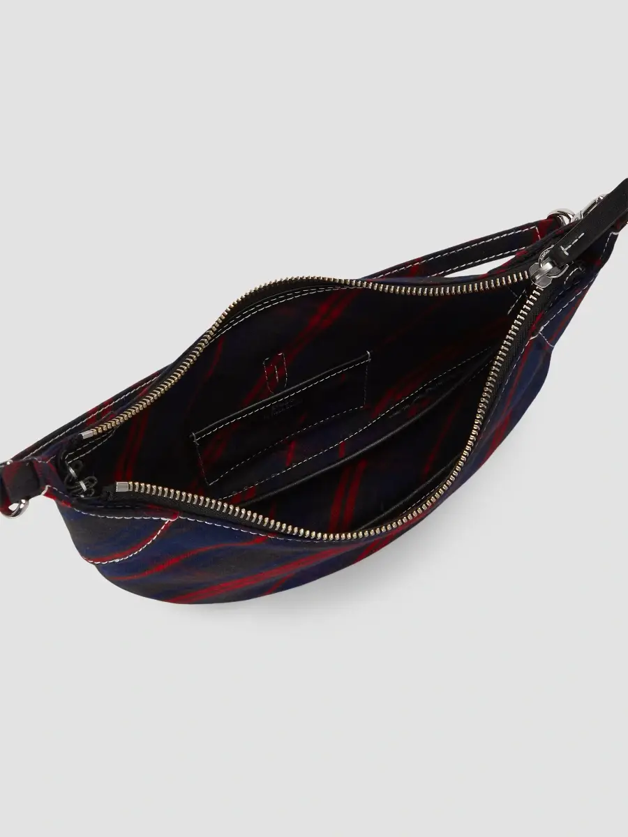 Polo Ralph Lauren Women's Polo ID Mini Plaid Twill Shoulder Bag | Thumbnail 5 Polo Ralph Lauren Women's Polo ID Mini Plaid Twill Shoulder Bag | Thumbnail 5