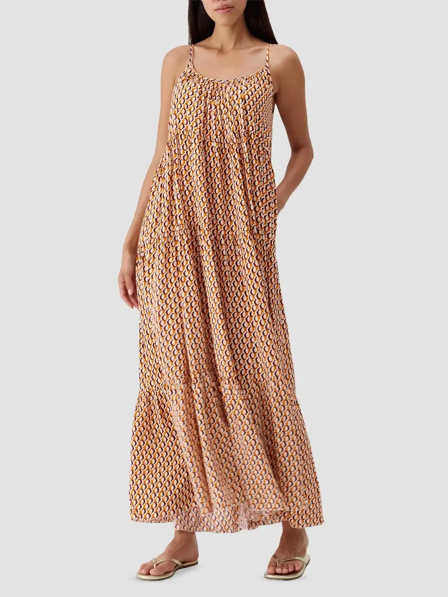 Melissa Odabash Women's Electra Printed Maxi Dress | Thumbnail 2