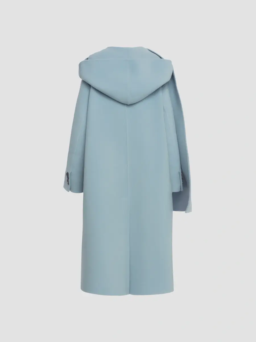 Malo Women's Hooded Wool-Cashmere Overcoat | Thumbnail 2