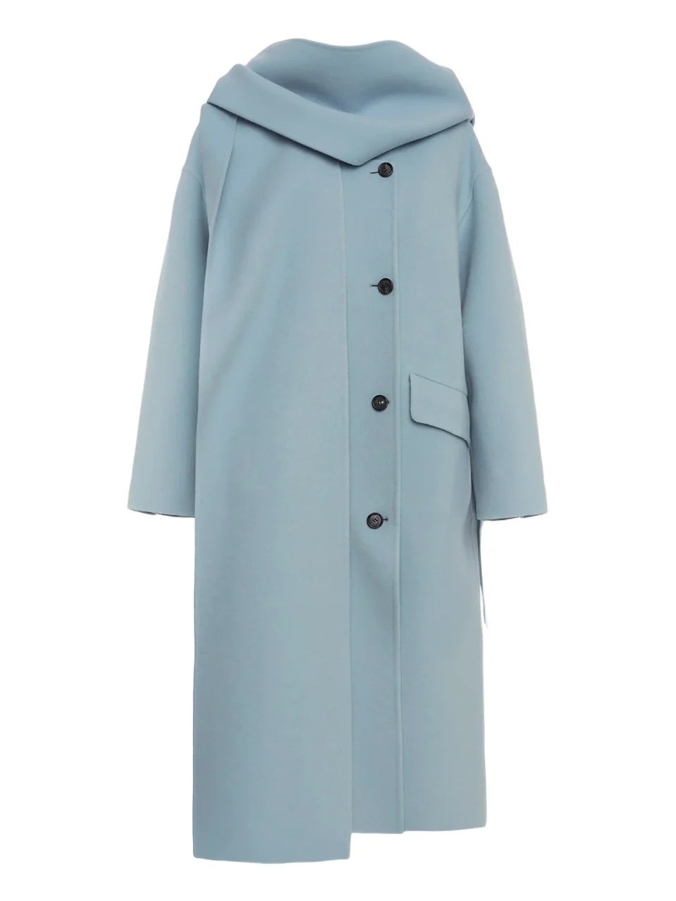 Women's Hooded Wool-Cashmere Overcoat Women's Hooded Wool-Cashmere Overcoat