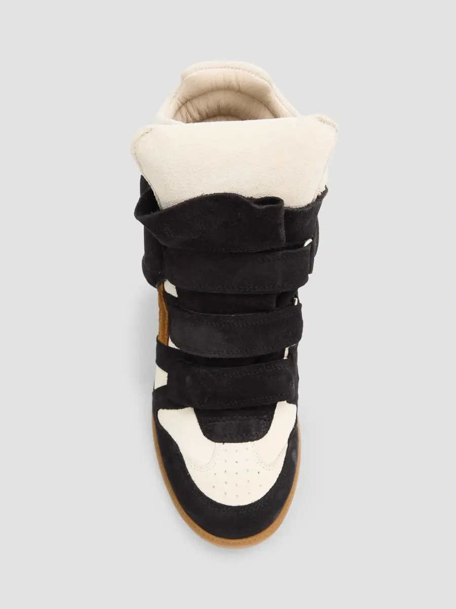Isabel Marant Women's Bekett Suede-Velvet High-Top Sneakers | Thumbnail 6 Isabel Marant Women's Bekett Suede-Velvet High-Top Sneakers | Thumbnail 6