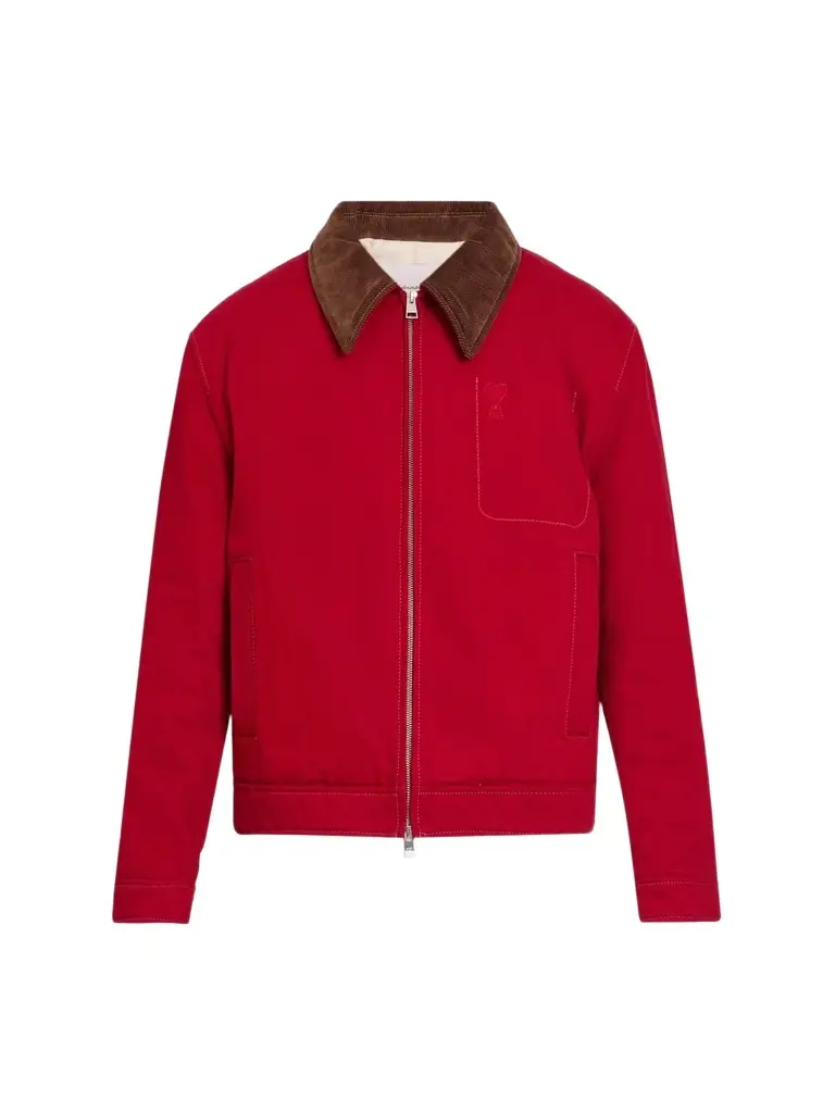 Men's Ami De Coeur Velvet Collar Jacket Men's Ami De Coeur Velvet Collar Jacket