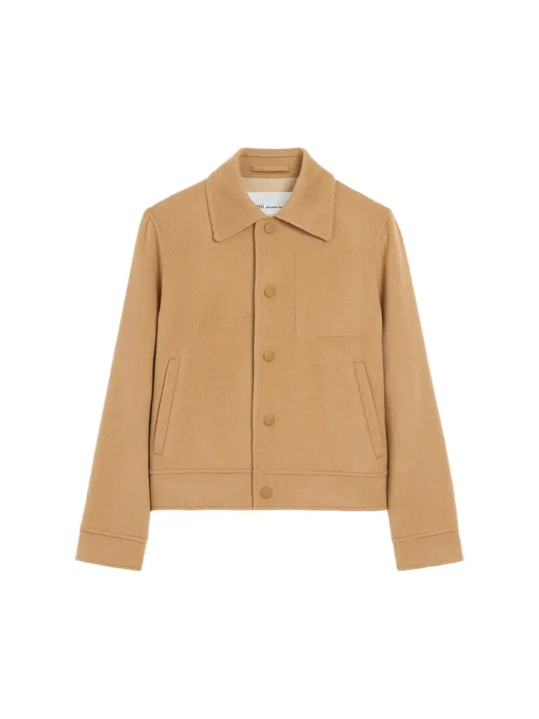 Women's Wool-Cashmere Boxy Jacket Women's Wool-Cashmere Boxy Jacket