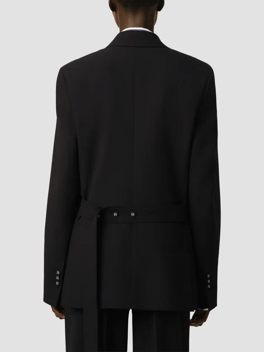 AMI PARIS Women's Double Breasted Boxy Blazer | Thumbnail 3 AMI PARIS Women's Double Breasted Boxy Blazer | Thumbnail 3